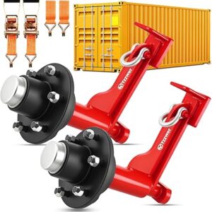 roues de conteneur d'expédition